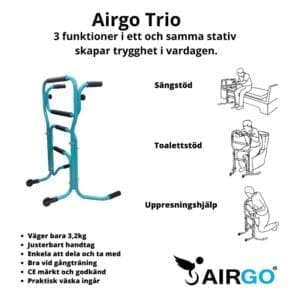 AirgoTrio Gåstativ